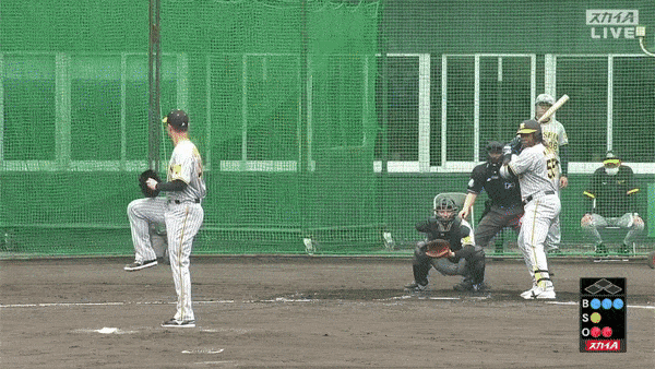 阪神の新外国人・ミエセスがシート打撃でまた快音　大竹から中前打　７日は本塁打