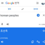【グーグル翻訳】「korean peoples」検索すると「朝鮮族」？　韓国教授「直ちに是正を」