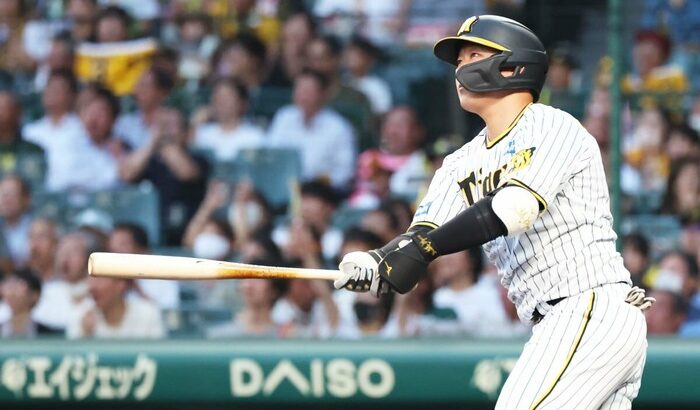 阪神大山悠輔チーム一丸で勝てた勝利 号ランで連敗ストップに貢献