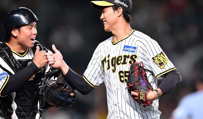 阪神　ロッテと５時間７分の死闘はドロー　月曜の甲子園に３万６７８０人集結　十回から８者連続三振も最後は島田が投ゴロ