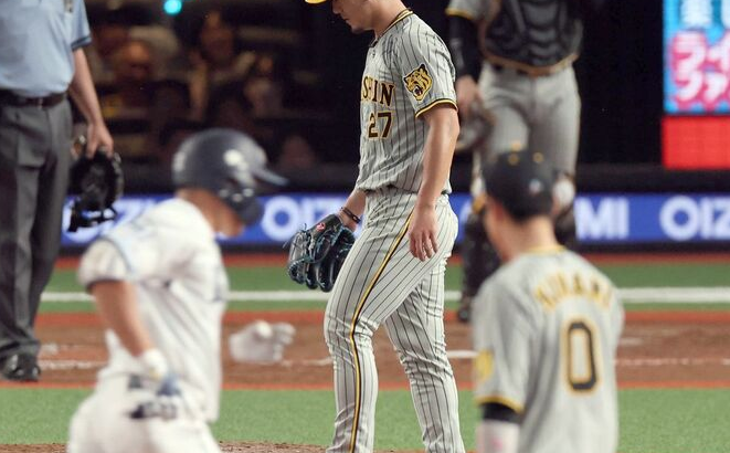 阪神・伊藤将、今季最短ＫＯ…４失点初黒星　左腕先発試合の虎連勝１３でストップ