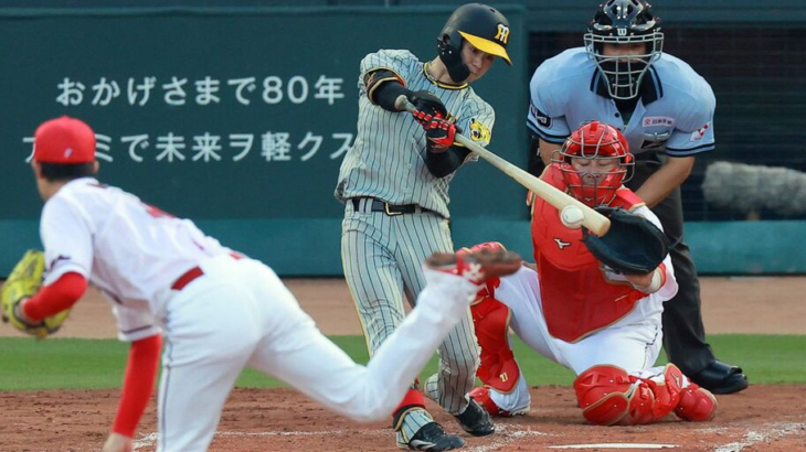 阪神島田中野の新番コンビがチャンスメークし追加点