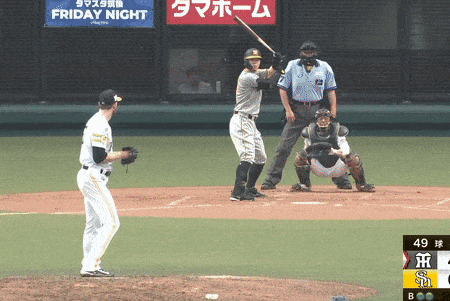 阪神2軍佐藤輝明が降格後初本塁打となるラン初回にも適時打