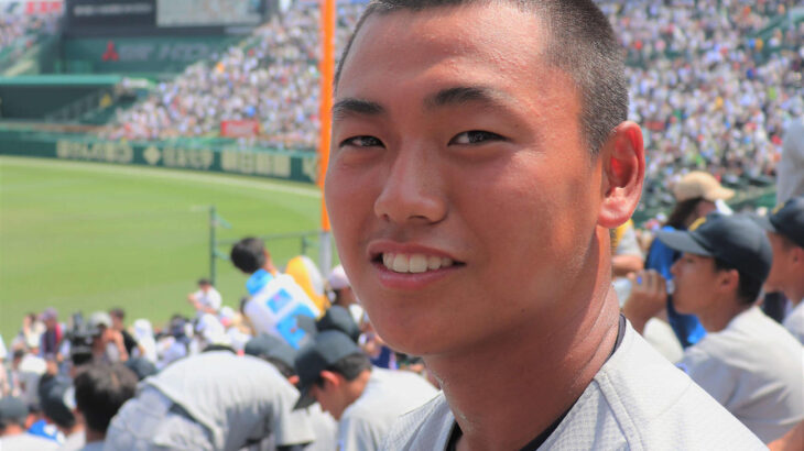 慶応の「イッキュウ」酒井一玖、部員唯一の丸刈りを貫く「高校野球は丸刈りがいい」