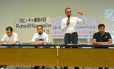 【群馬】「日本に逃れるロヒンギャのために、第三国定住の枠を広げてほしい」　在日ロヒンギャ協会、安全な帰還求め支援訴え