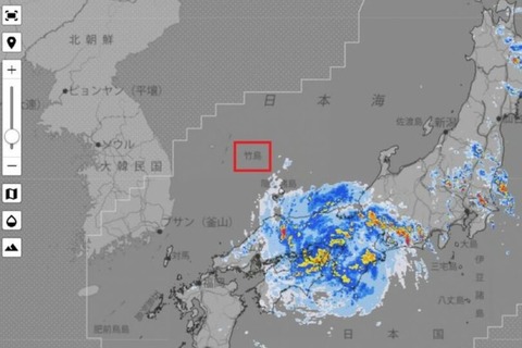 【ソ・ギョンドク】 日本の天気図なのに…かの韓国学者「『竹島』表記、けしからん」と目くじら