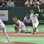 満塁で完全なボール球を振って三振した阪神・大山　「クソボール」がトレンド入り