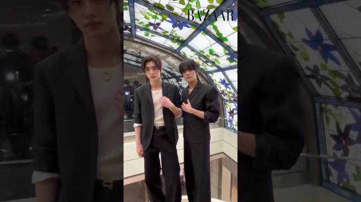 【動画】表参道に現れたENHYPENのメンバー２名がスーツ姿でカッコよすぎると話題に！