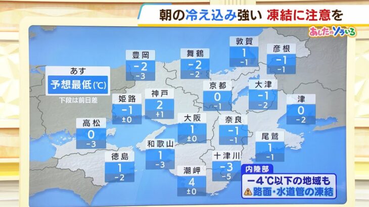【天気】1月9日：全国の天気　日本海側は湿った雪や雨　地震の被災地は雨に