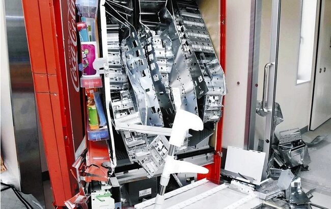 被災地の自販機破壊事件、コカコーラ社が被害届提出「破壊許可はしていない」
