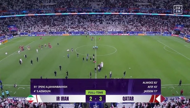 【死闘】今大会ナンバー１の試合との声…カタールがイランを下し決勝進出ｗｗｗｗｗｗｗｗｗ