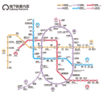 名古屋市営地下鉄の路線図がこちら。お前らが住みたい駅はどこ？