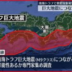 専門家が警告「南海トラフ巨大地震に備えよう」：備えるだけでも損にならない