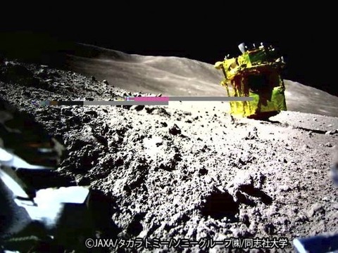 【韓国報道】 日本の月面探査機が再起動…岩石撮影にも成功