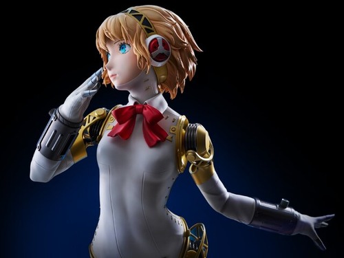 お値段66万円『ペルソナ3』「アイギス」1/1スケール胸像フィギュアが予約開始