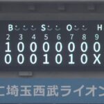 【西武対中日オープン戦】中日、オープン戦7試合ぶり黒星 フェリスが決勝点を許す 救援陣の無失点は6戦連続で止まる 高橋周が適時打含む2安打も打線3安打