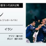 【速報】日本サッカー印象に残った試合ランキングｗｗｗｗｗ