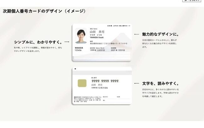 【朗報】次世代マイナンバーカード、めっちゃオシャレになってしまう