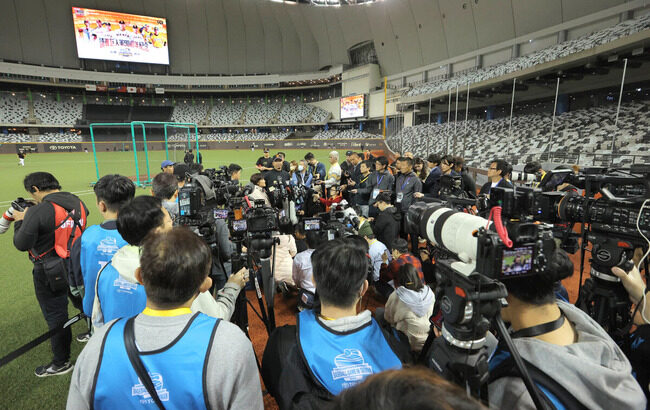 【巨人】阿部監督が台湾メディアにチーム紹介「坂本、岡本、門脇はレギュラーと決めている」外野は未定