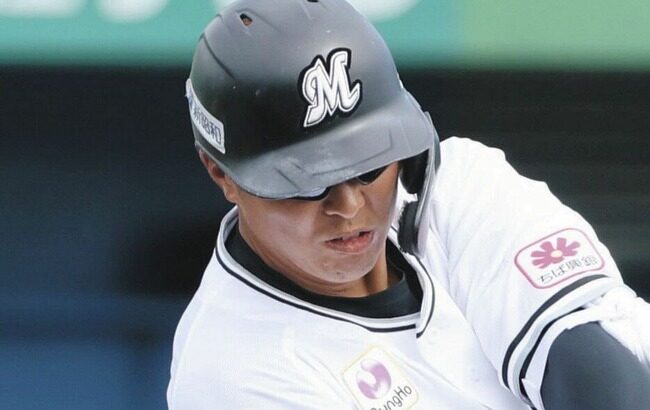 ロッテ中村奨吾、今季オープン戦初のマルチ安打　吉井監督「もう大丈夫」三塁守備には太鼓判