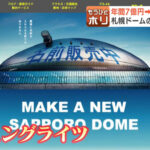 札幌ドーム命名権（年2.5億で応募無し）、当初の案では年7億円だった模様