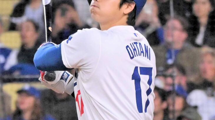 大谷翔平 MLB日本人最多の通算176号！ついに“ゴジラ超え” 8試合ぶり5号 38席ぶりの快音