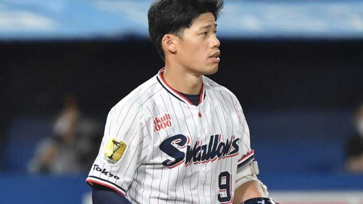 【野球】阪神vsヤクルト 塩見泰隆が先頭打者ホームラン
