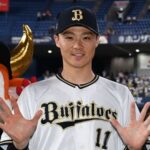 【日ハム】「6番・投手」の山崎福也が先制タイムリー