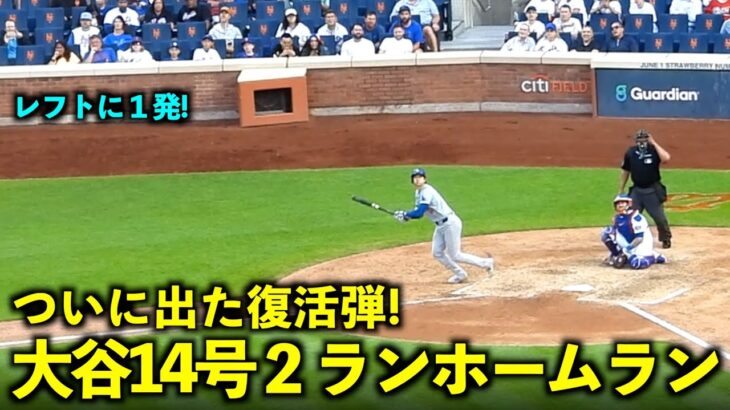 【必見】ドジャース快勝‼ 大谷翔平が10試合ぶりの14号アーチを放つ‼