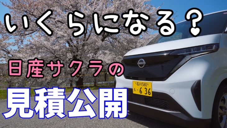 【日産サクラ】日産プリンスさんへ見積もりに行くつもりが契約してしまう動画