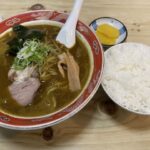 ラーメン←うまい　カレー←うまい