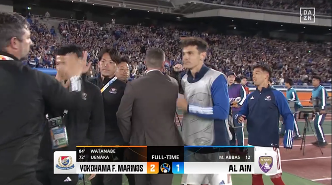 【速報】横浜Fマリノスさん、ACL決勝でアルアインに2‐1先勝キター！！！！