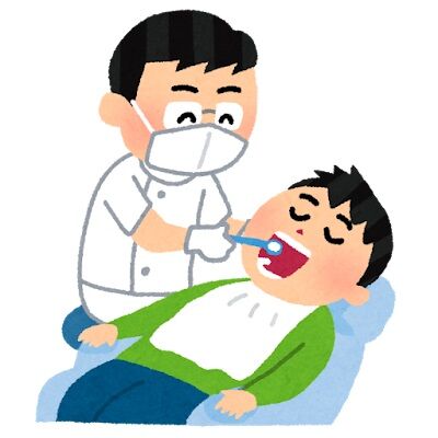 歯医者「次の治療は銀歯の被せ物をつけて終わりです☺」奥歯虫歯ワイ「やったあ！」