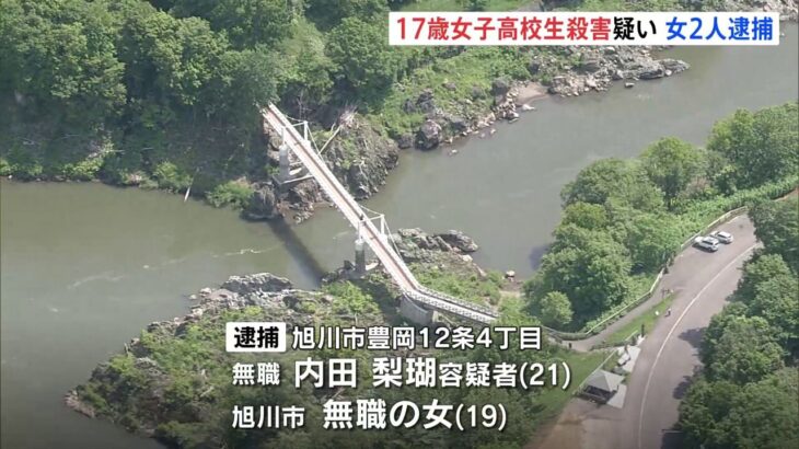 【画像】北海道・旭川でJKを殺害し、逮捕された内田梨瑚容疑者（21）のご尊顔公開！！