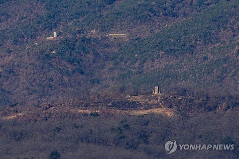 複数の北朝鮮兵が9日に軍事境界線を一時侵犯　韓国軍