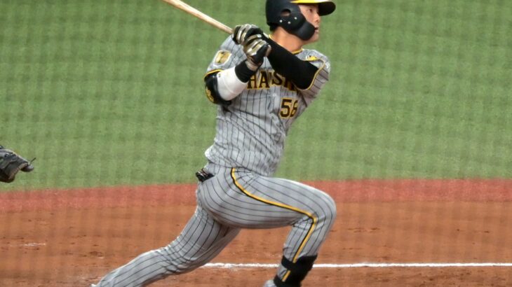 【阪神】前川右京にプロ初HRが飛び出す