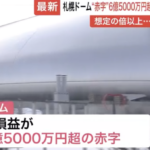 【大炎上】札幌ドーム“赤字6億5000万円超” 「新モード」利用低調にドームの命名権も応募ないまま…