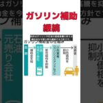 【必見】家計負担軽減のため、政府がガソリン補助プログラムを延長‼