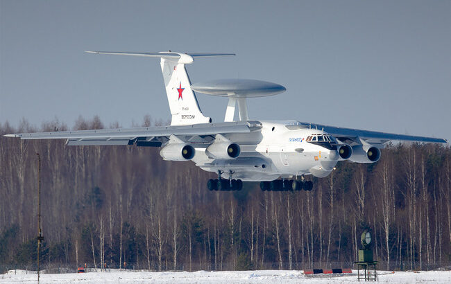 ロシア軍のA50早期警戒管制機（約500億円）がまた撃墜される（4ヶ月ぶり3回目）
