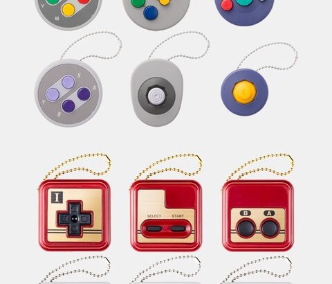 カプセルトイ「Nintendoコントローラーボタンコレクション」発売！！