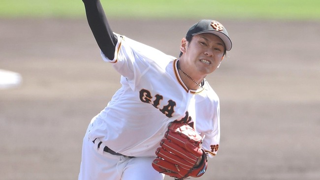 巨人、育成の伊藤優輔投手の支配下復帰を発表、背番号は「52」