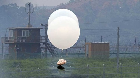 【朝鮮日報】 韓国軍による対北宣伝放送もお構いなし…北朝鮮がまたも汚物風船飛ばす