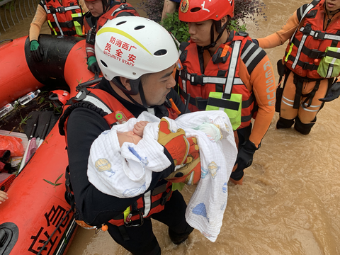 【中国】75本の河川で警戒水位を超える洪水発生