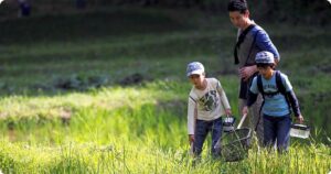 「虫を捕まえるな、虐待だ」　外国人女性が母親と昆虫採集の男児の腕つかむ　北九州市門司区の歩道上