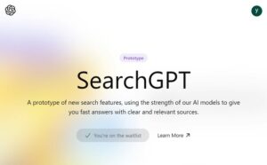 OpenAI、AI検索エンジンSearchGPT発表！　検索エンジンGoogle終了へ