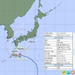 非常に強い台風10号さん、予報円がどんどん西に逸れてついに朝鮮半島上陸にまで可能性が広がる