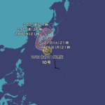 【悲報】台風10号、日本全国を舐め回すように縦断することが決定