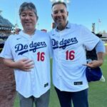 【MLB】野茂英雄氏大谷翔平、山本由伸とツーショット記念撮影　ドジャース公式Xが公開　OBイベントに背番号「16」姿で登場