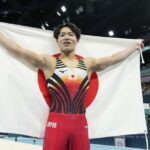 【パリ五輪】男子体操・鉄棒　岡慎之助が金メダル獲得！