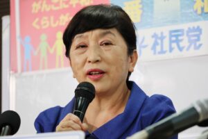 福島瑞穂「汚染水の広報費に75億も使ってる。大問題」　CN「そういう発言をするからです」